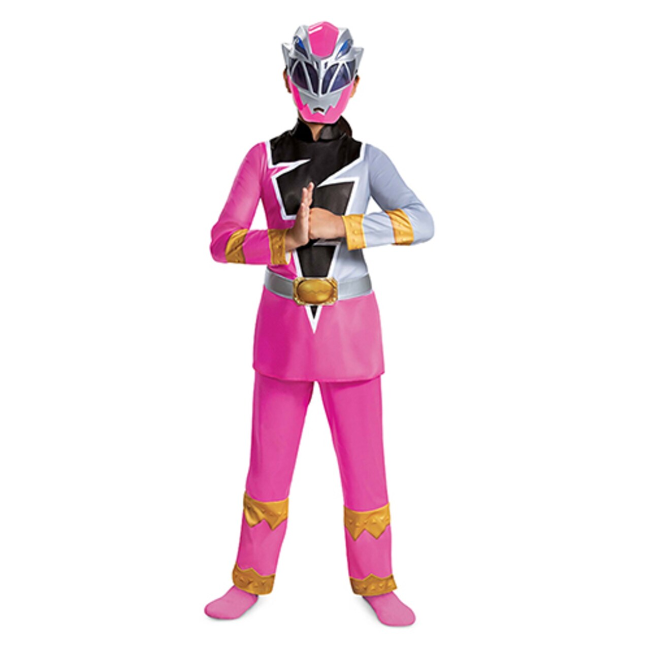 Power Rangers Classic Dino Fury Pink Ranger Costume - Medium